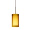 Besa Lighting Pahu 4 Cord Pendant, Trans. Armagnac/Opal, Bronze Finish, 1x5W LED 1XT-G44007-LED-BR - alternate 1